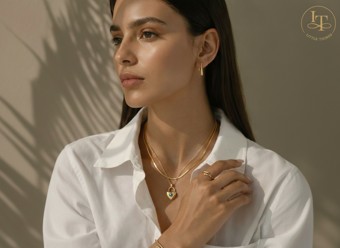 Locked In Love Necklace