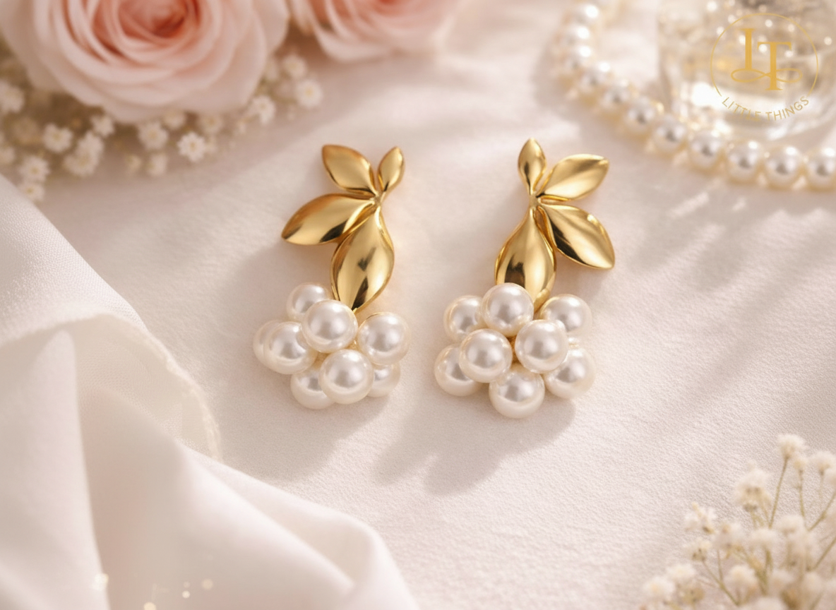 Pearl Bloom Earrings